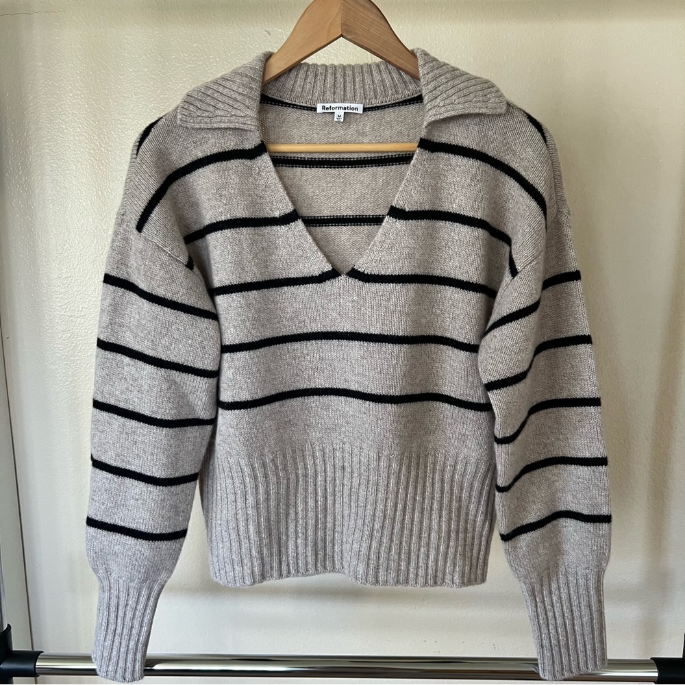 REFORMATION CASHMERE SWEATER
